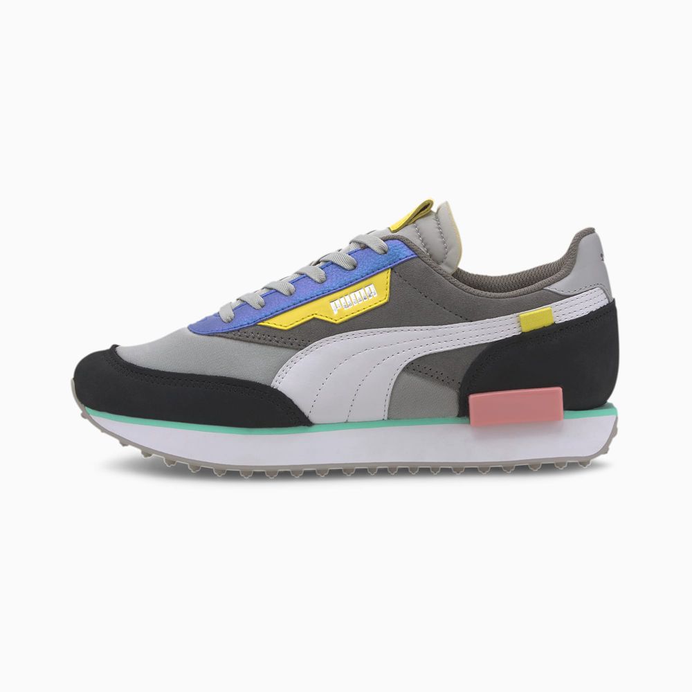 Puma Future Rider Royale Női Sportcipő - Szürke Lila/Fekete ( Hungary - BTRIH6820 )